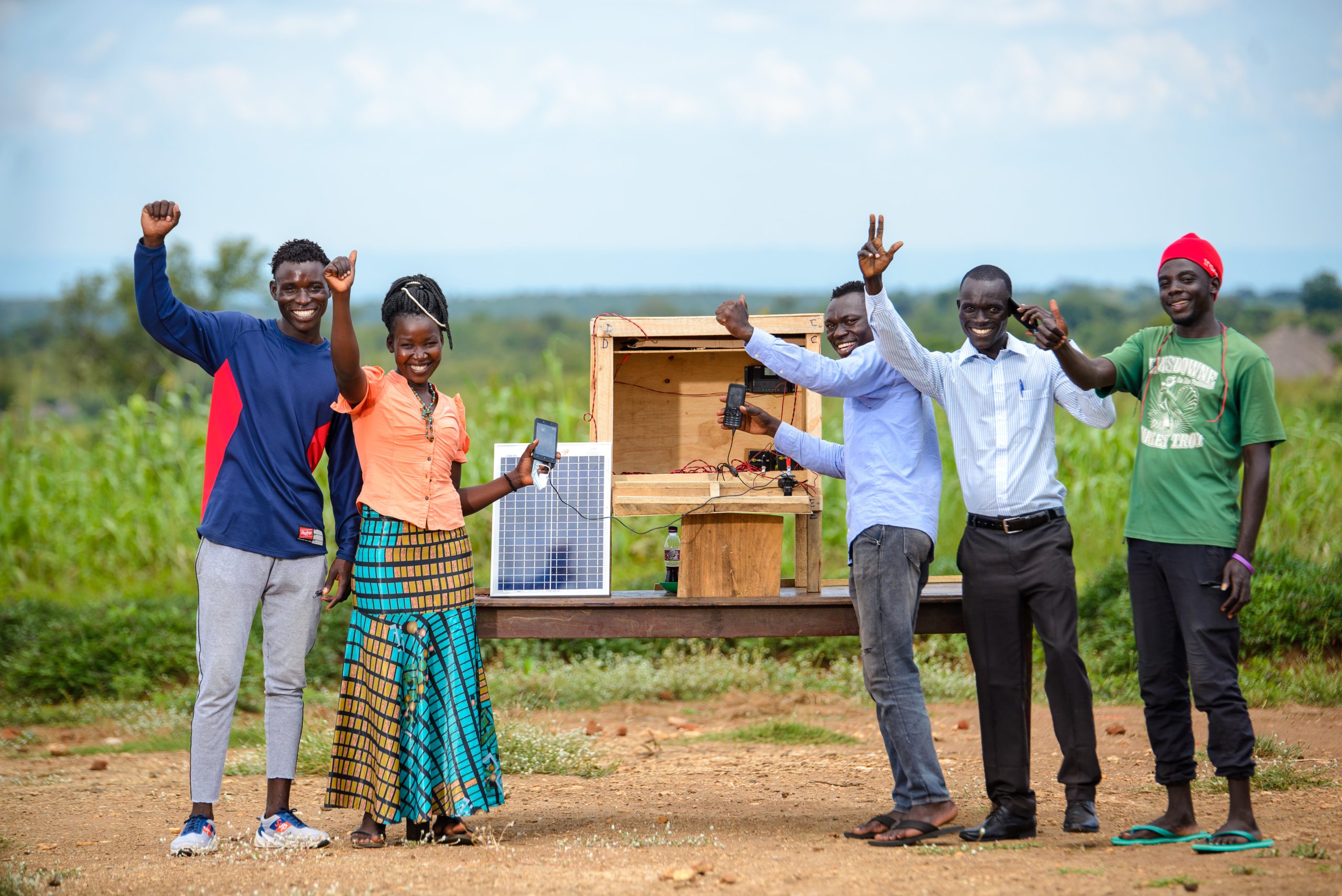 Kulika Uganda students showcase their energy Technologies.